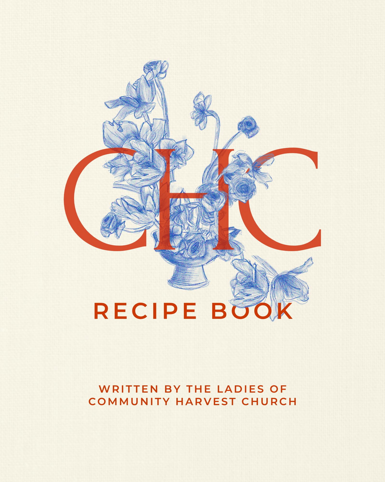 Community Harvest Church recipe book cover